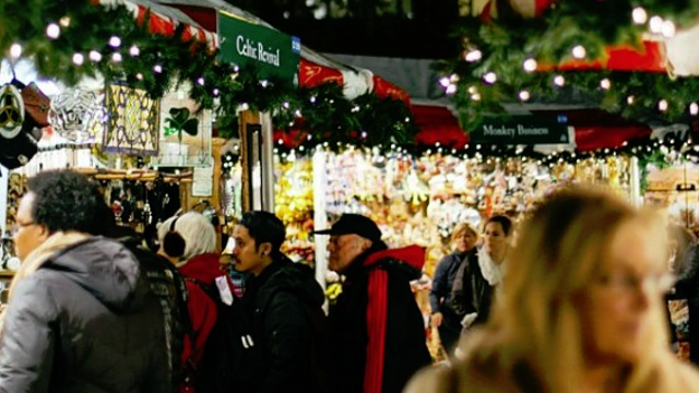 More than 150 small businesses compete for the attention of Big Apple shoppers at the Union Square Holiday Market.