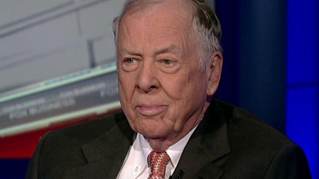 T. Boone Pickens on where oil prices will settle
