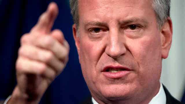 Has Mayor De Blasio lost support of the NYPD?