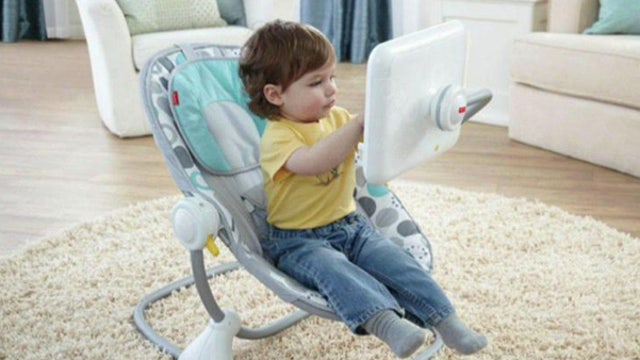 An iPad seat for babies?