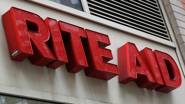 Shares of Rite Aid jumping