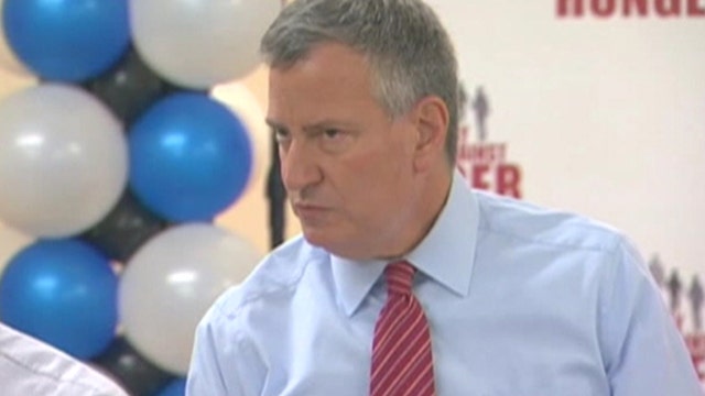 NYC Mayor has time for anti-police protestors, but not for police?