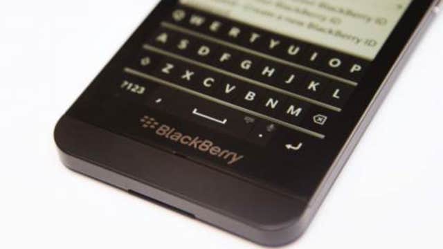 Why is BlackBerry stock up?