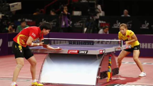 Table tennis: A problem-solving sport?