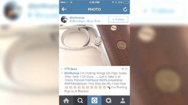 Should authorities investigate NYPD killer’s social media supporters?