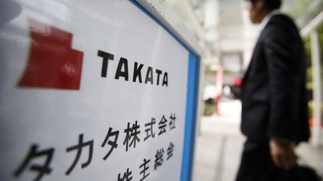 Takata president out after big airbag recalls
