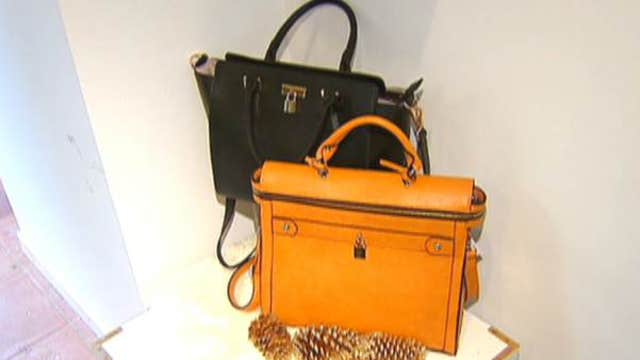 FBN’s Seana Smith with a first-hand look at Angela & Roi, a company that gives a portion of its handbag sales to charity.