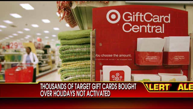 FOXBusiness.com’s Kate Rogers on Target failing to properly activate some gift cards sold this holiday season, just over a week after a massive data breach was uncovered at the retailer.