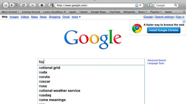 What do Americans Google? 