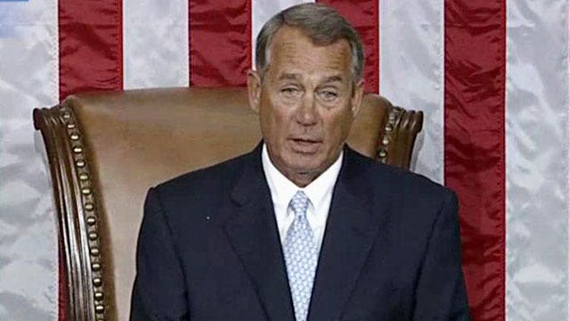 Boehner: Welcome to all new members of the House