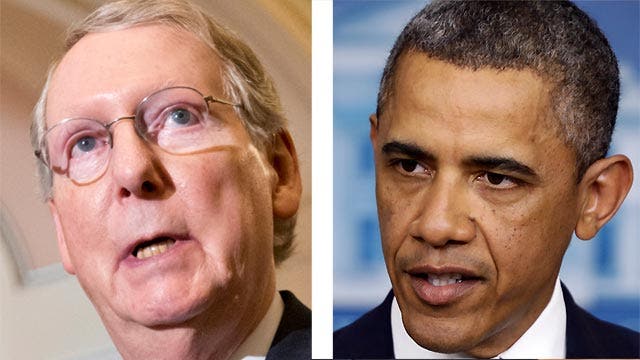 Sen. McConnell blasts Obama for veto threat on Keystone