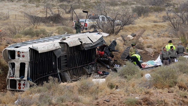 At least 10 killed in Texas prison bus crash