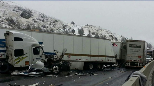 Icy roads causing hundreds of accidents nationwide