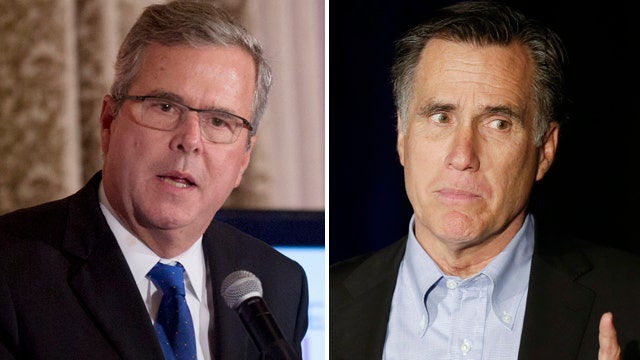 POWER PLAY: MITT AND JEB DUKE IT OUT