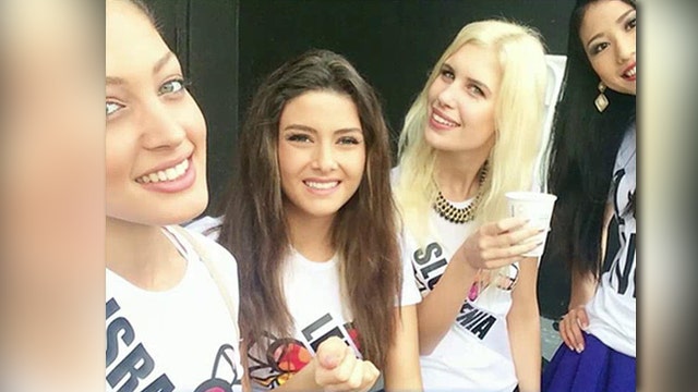 Oh snap! Selfie sparks Miss Universe controversy 