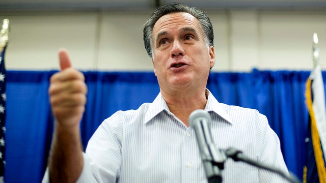 Poll numbers encouraging Mitt Romney?