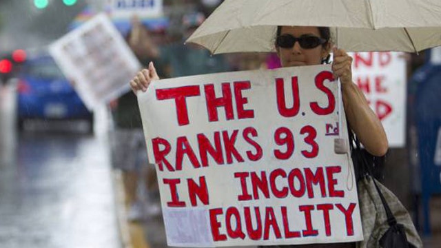 Battle over income inequality takes center stage in DC