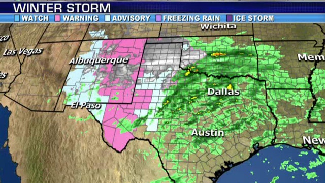 National forecast for Thursday, January 22