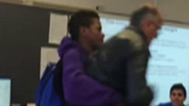 Teen attacks teacher after cellphone was confiscated