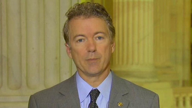 Rand Paul on Boehner going around WH to Netanyahu