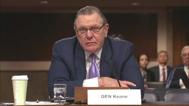 Gen. Keane Senate Testimony on Terror