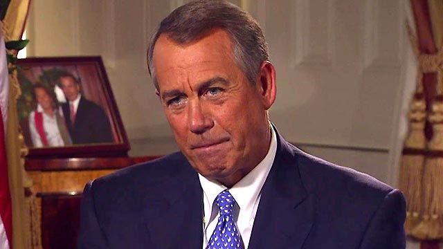Boehner: Obama's policies are not working