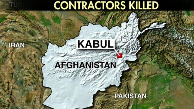 Official: 3 US contractors killed in Afghanistan attack