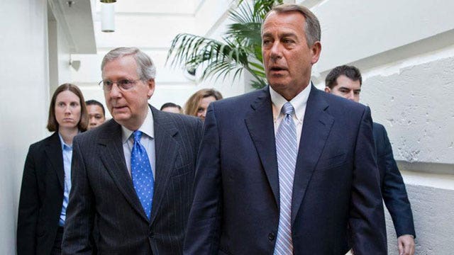 Are Congressional Republicans in total disarray? 