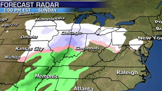 National forecast for Friday, January 30