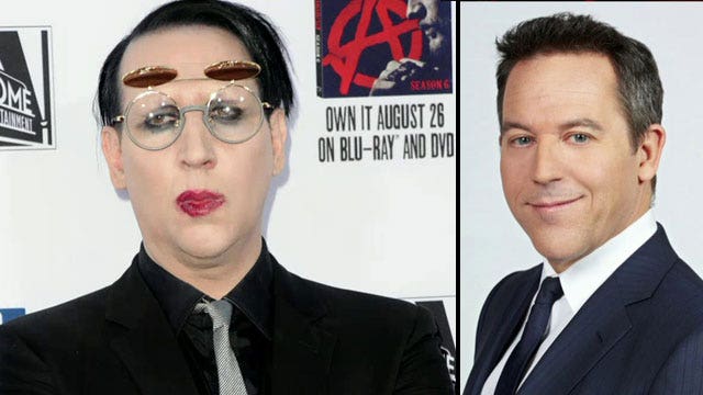 Marilyn Manson in Twitter feud with Greg Gutfeld