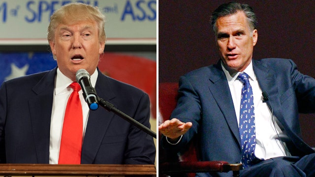 Credit Trump for Romney's decision not to run in 2016?