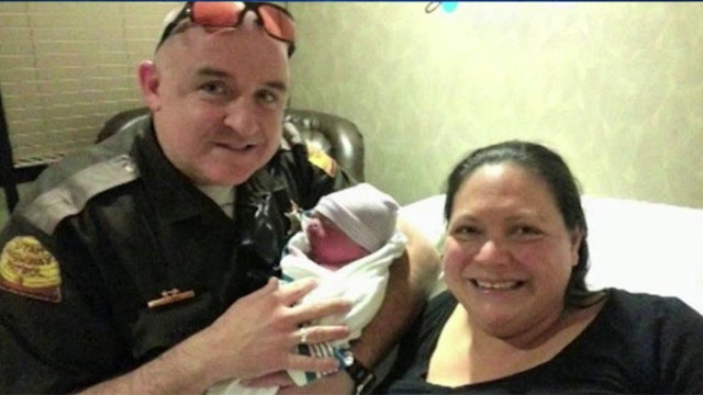 Utah mom goes into labor while driving