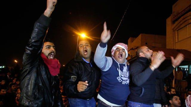 Protests erupt in Jordan after brutal ISIS video