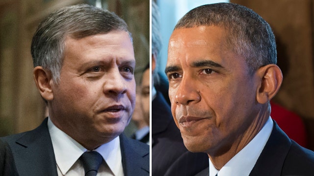 Critics compare Obama unfavorably to Jordan's King Abdullah