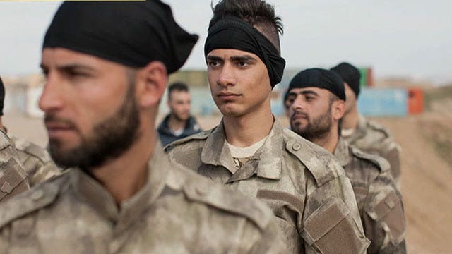 Report: Christian men training to fight against ISIS
