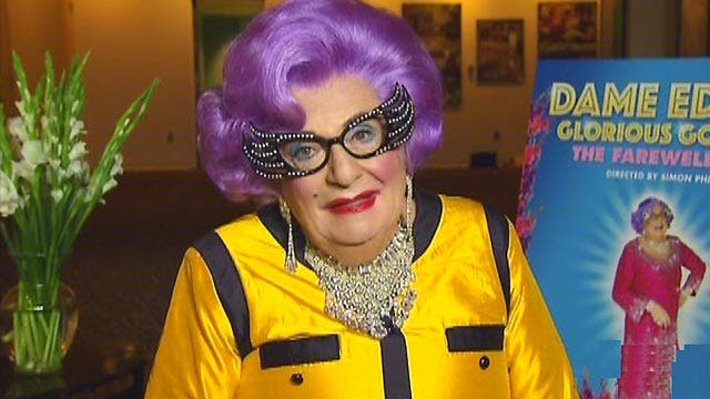 Dame Edna takes her final curtain