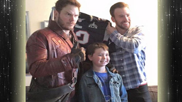 Chris Pratt makes good on Super Bowl bet