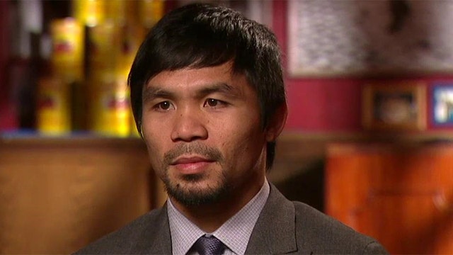 Manny Pacquiao on faith, politics and life in the ring