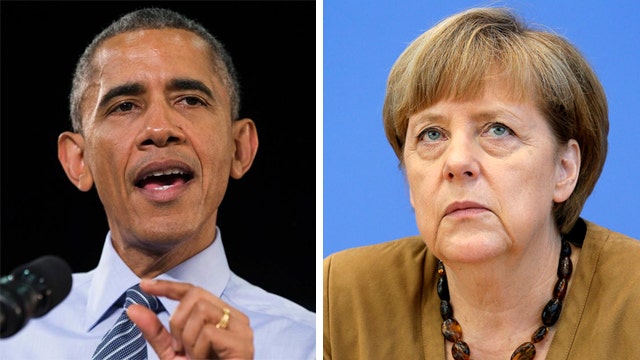 Obama, Merkel aim to keep united front over Ukraine crisis