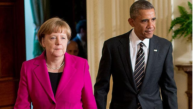 'Outnumbered Overtime': Obama meets with Angela Merkel