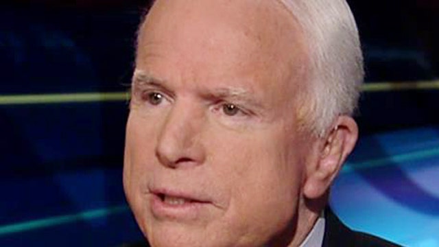 McCain on Obama's handling of conflict in Ukraine, ISIS