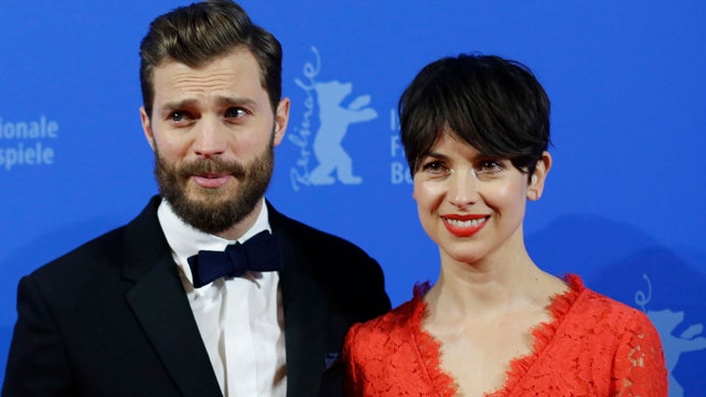 'Fifty Shades' star's wife may skip film