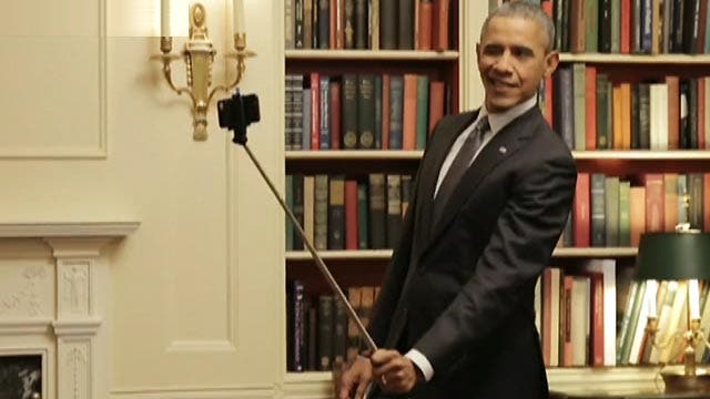 Pres. Obama, Selfie-in-Chief, shameless ObamaCare pitchman?