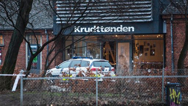 Shots fired at cafe in Copenhagen, one dead