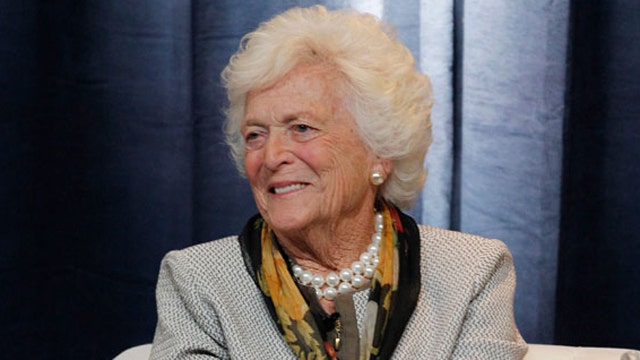 Barbara Bush gives Jeb her blessing to run for president