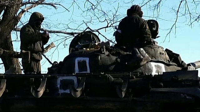 Russian-backed rebels gain control of Ukrainian city