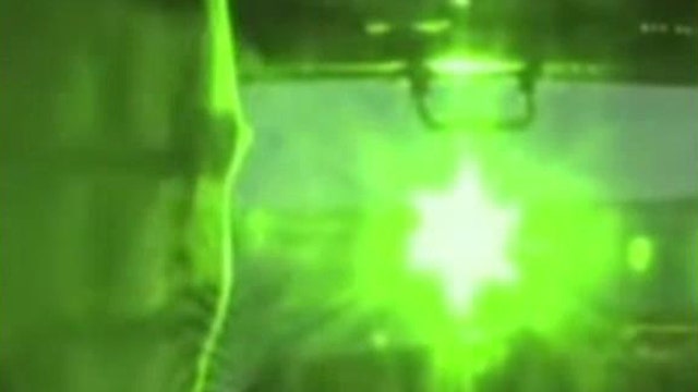 Can a handheld laser really bring down a plane?