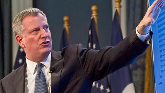 Who is middle class enough for De Blasio?