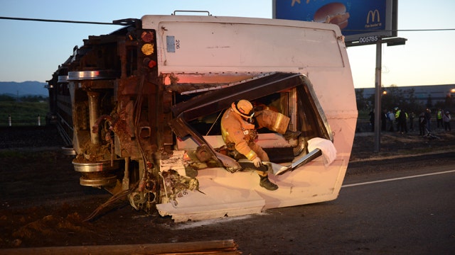 Officials: 51 people injured in Calif. train derailment