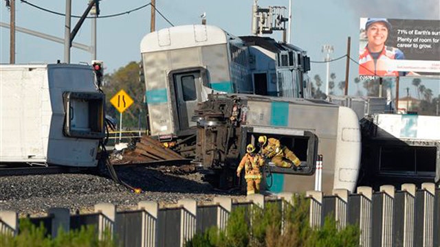 Report: Truck driver fled scene of commuter train derailment